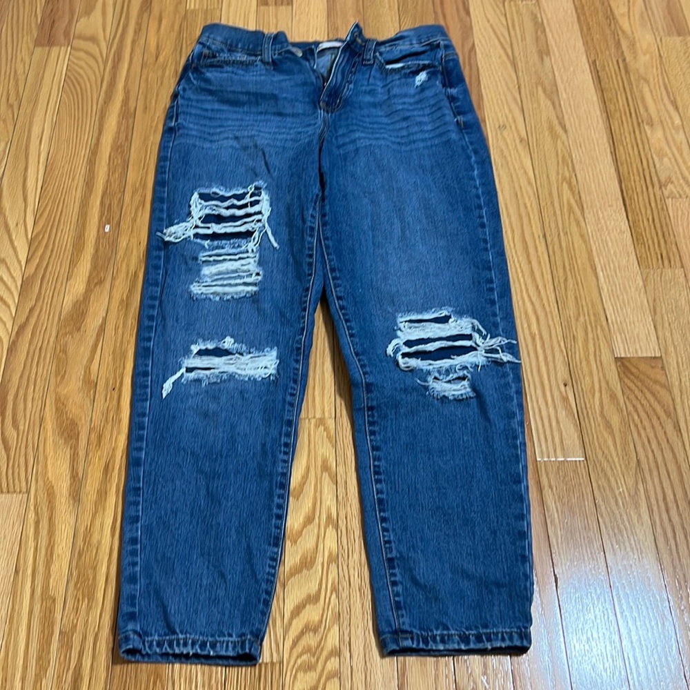 High Rise Curvy Mom Jean
